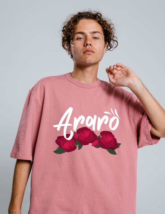 Short Sleeve ARARO Roses