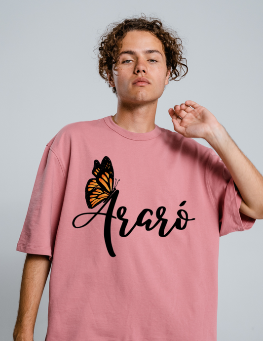 Short Sleeve Araro Butterfly
