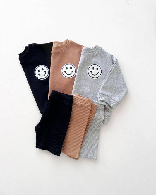 Biker Shorts Set | Black: 3T