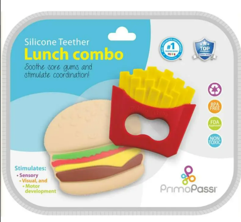 Primo Passi Silicone Lunch Combo Teether