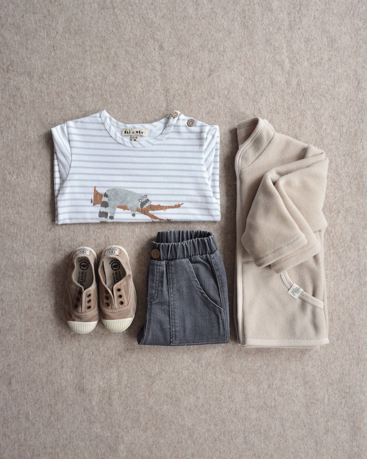 Baby / Kid Fall Winter Polar Cardigan: 4-5Y