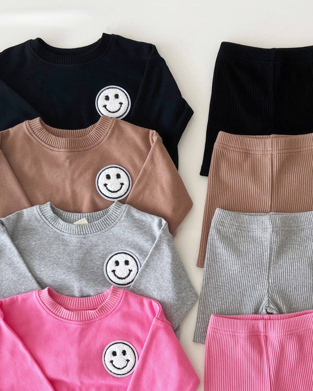 Biker Shorts Set | Black: 4T