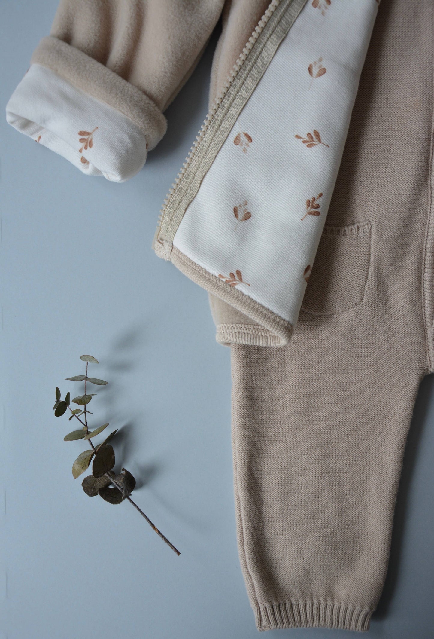 Baby / Kid Fall Winter Polar Cardigan: 4-5Y