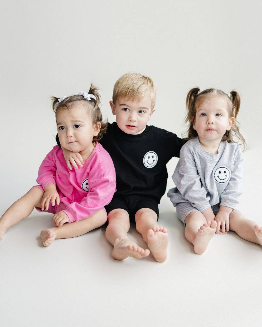 Biker Shorts Set | Black: 4T